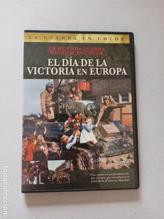 Cinema: DVD LA SEGUNDA GUERRA MUNDIAL EN COLOR - EL DIA DE LA VICTORIA EN EUROPA - CAJA SLIM (9W)