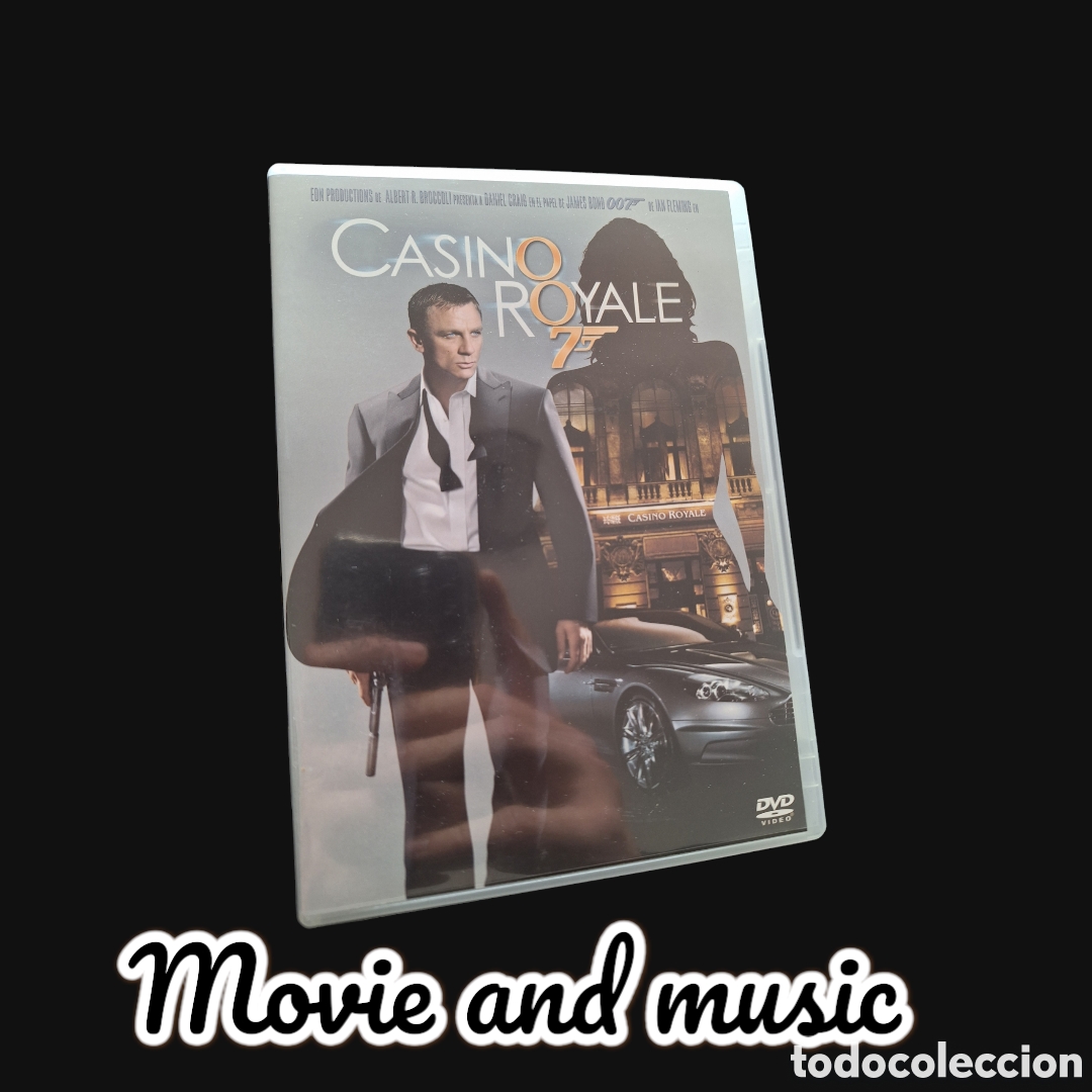 Cinema: S38 007 casino royale DVD SEGUNDAMANO