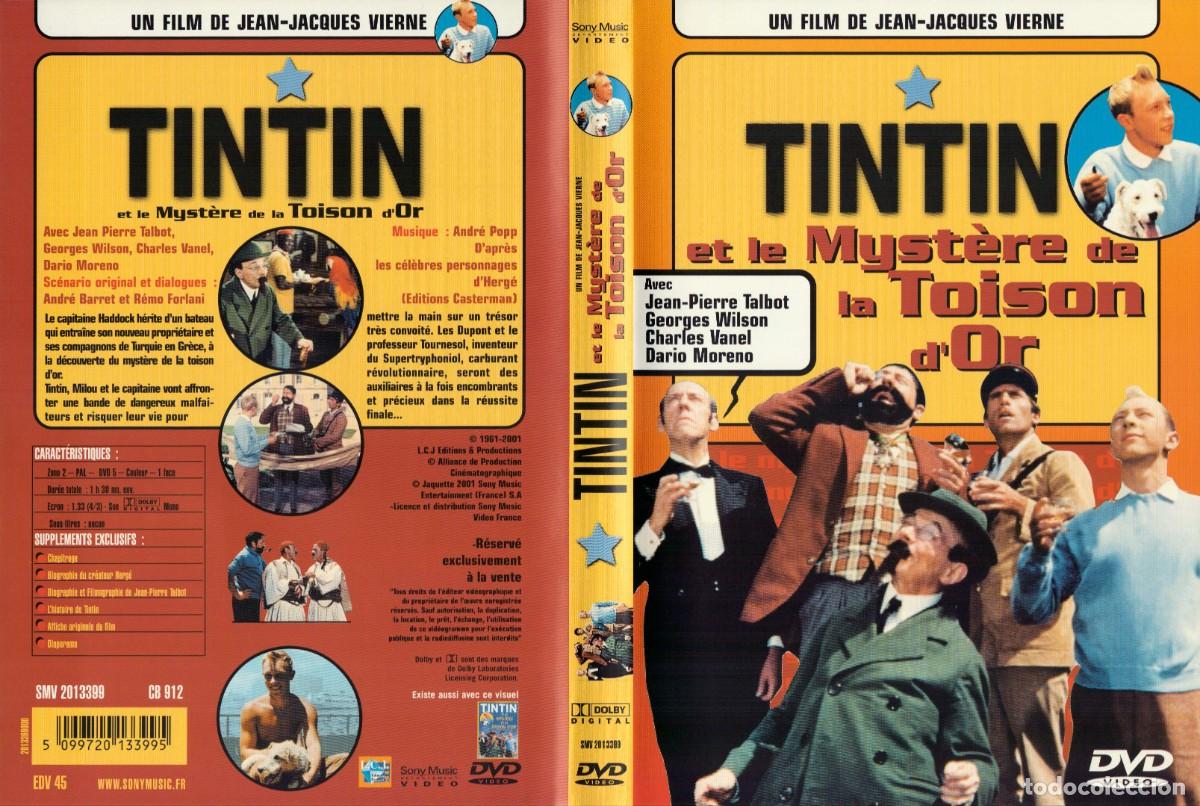 Cine: Tintin Et Le Myst&egrave;re de la Toison D'or DVD Edic francesa