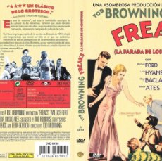 Cine: FREAKS (LA PARADA DE LOS MONSTRUOS) - TOD BROWNING + REGALO DVD PELÍCULA ESPAÑOLA