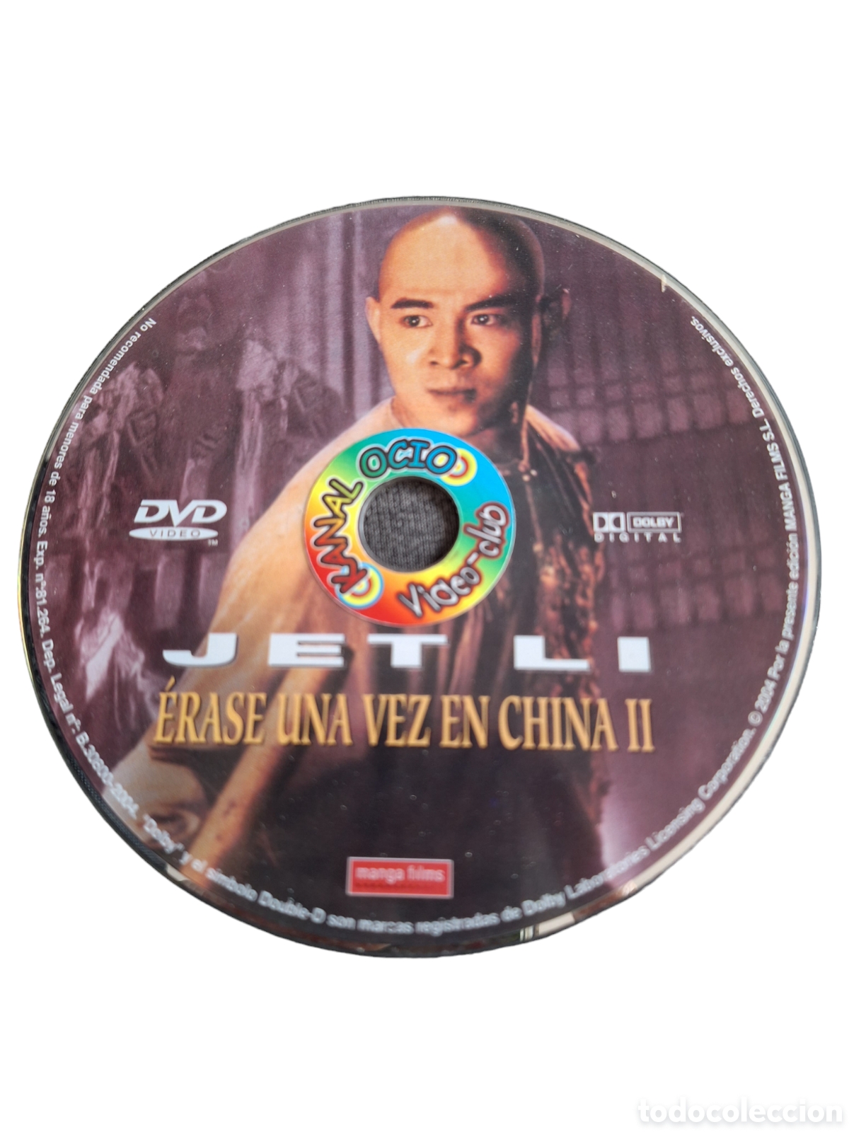 Cinema: SD285 erase una vez en China II DVD SOLO DISCO