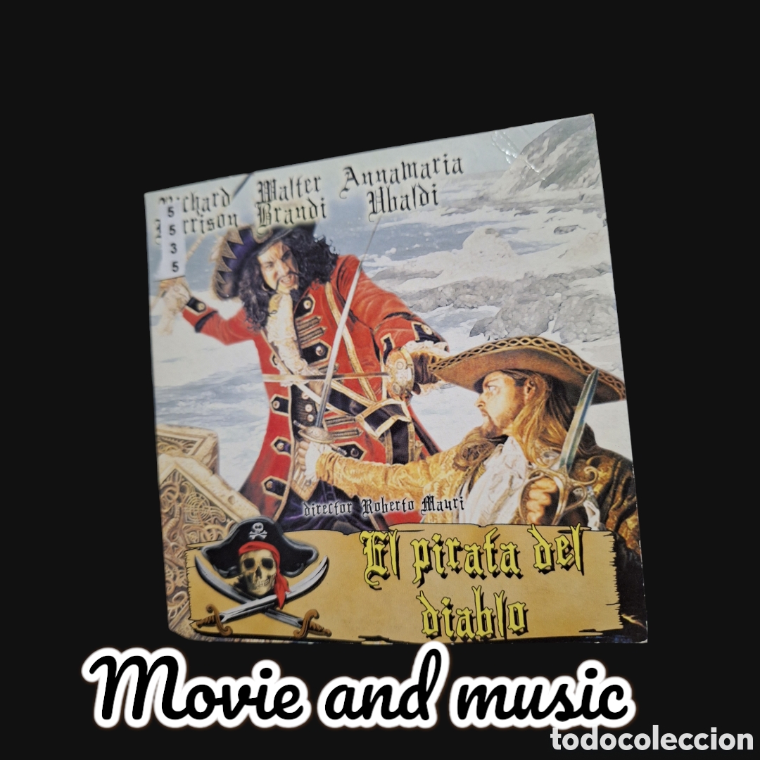 Cin&eacute;ma: CTN5535 el pirata del diablo DVD EDICION CARTON SEGUNDAMANO