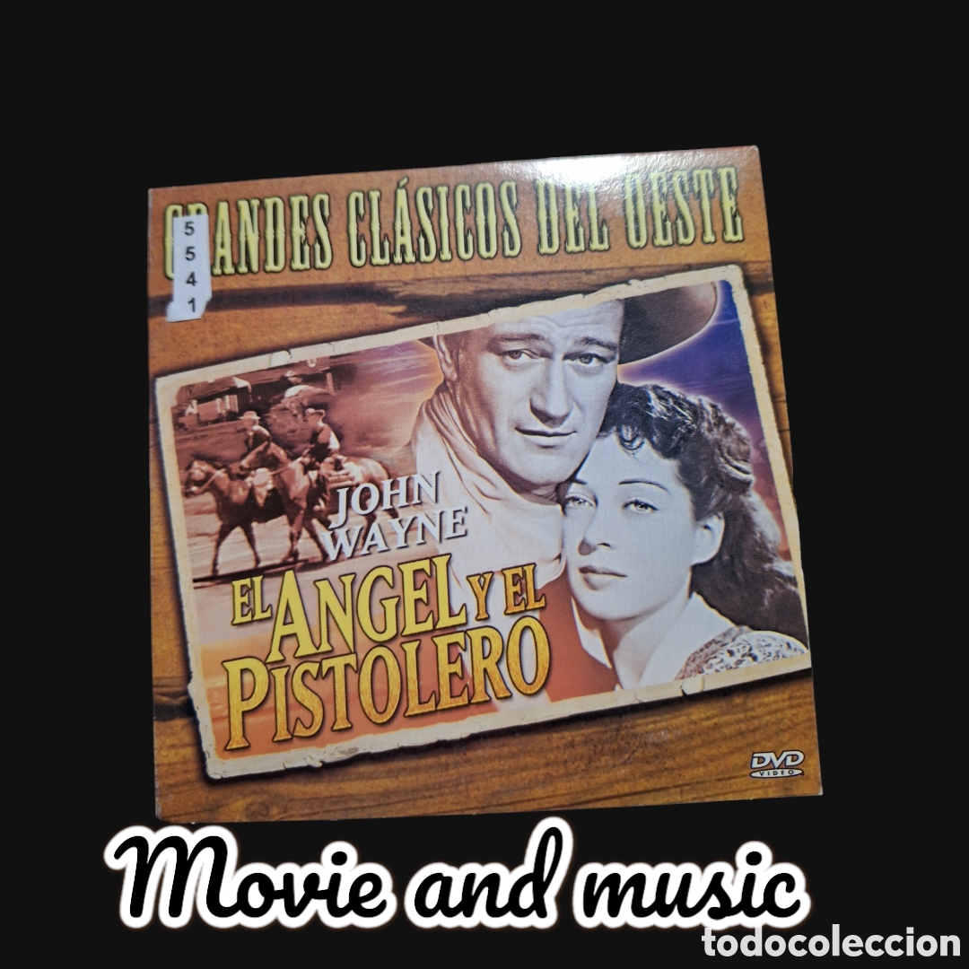 Cinema: CTN5541 el &aacute;ngel y el pistolero DVD EDICION CARTON SEGUNDAMANO