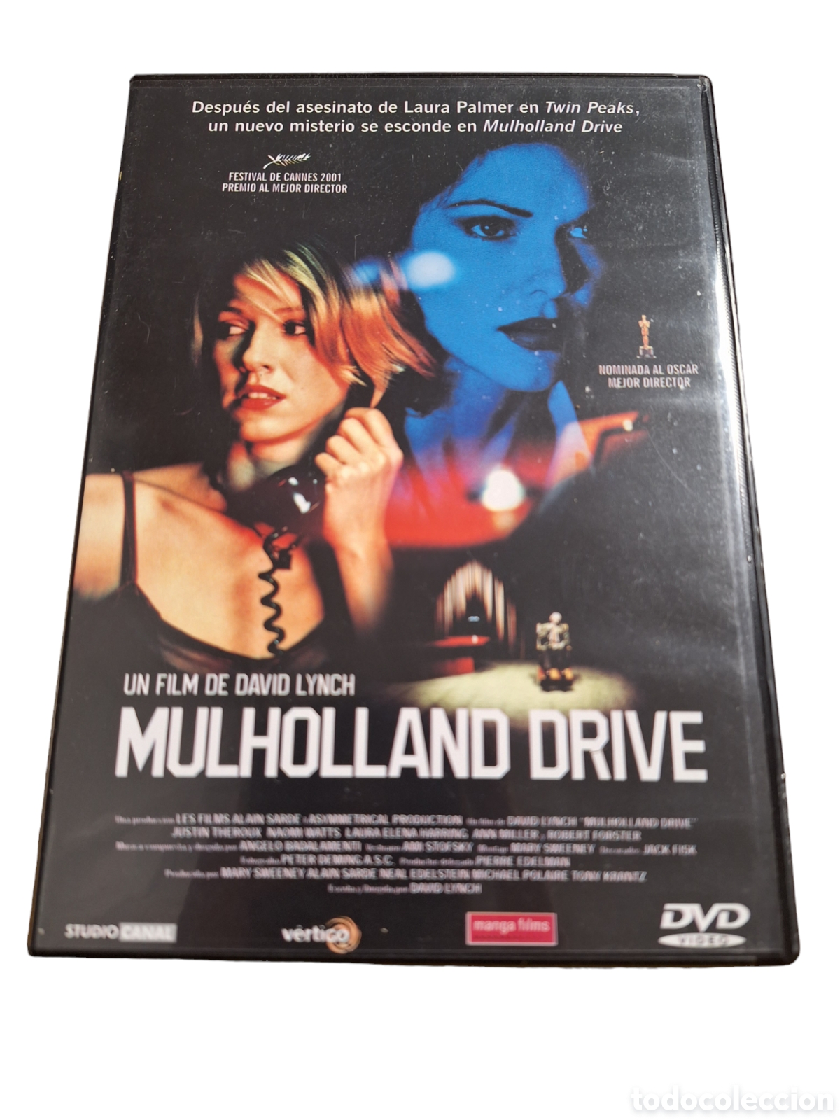Cinema: CND73 mulholland drive DVD COMO NUEVO