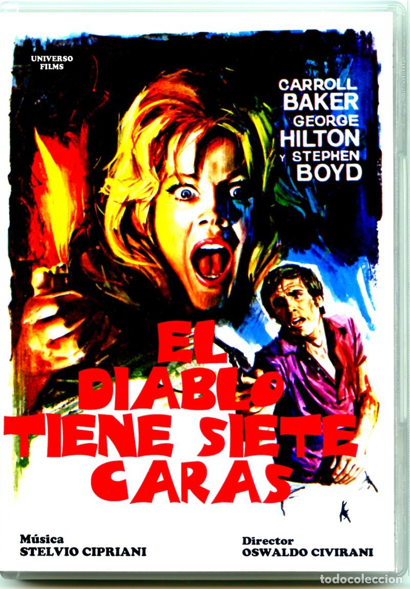 Cine: EL DIABLO TIENE SIETE CARAS DVD PRECINTADO IMPORTACI&Oacute;N GIALLO DE CULTO CARROLL BAKER GEORGE HILTON