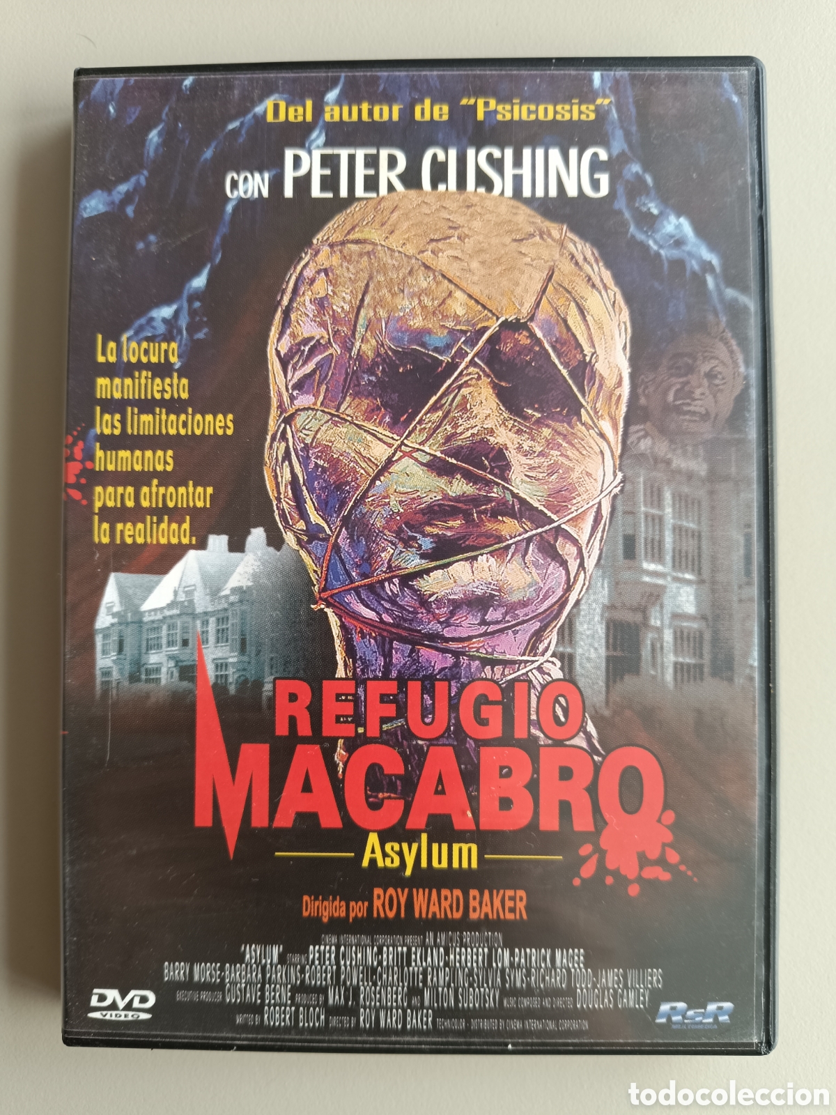 Cine: DVD Refugio macabro Asylum Peter Cushing terror - Foto 1