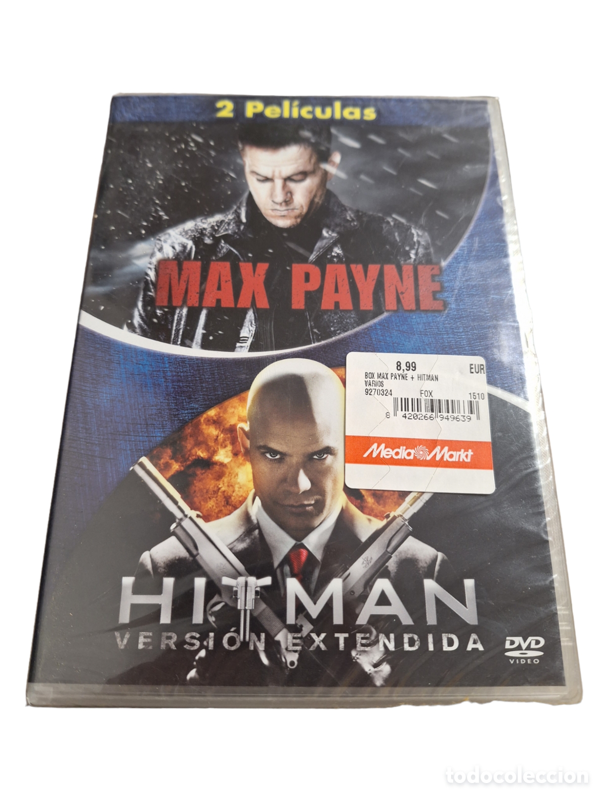 Cin&eacute;ma: ND104 pack max payne / hitman DVD NUEVO PRECINTADO
