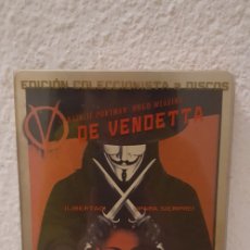 Cine: DVD - V DE VENDETTA - UNIVERSO DC - EDICION COLECCIONISTA - EDICION METALICA - STEELBOOK- DOS DISCOS