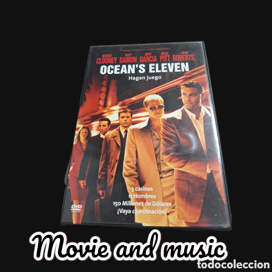 Cine: S53 ocean's eleven DVD SEGUNDAMANO