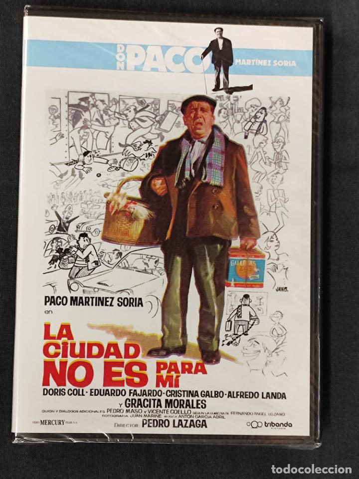 Kino: DVD PRECINTADO - LA CIUDAD NO ES PARA MI - PACO MARTINEZ SORIA -