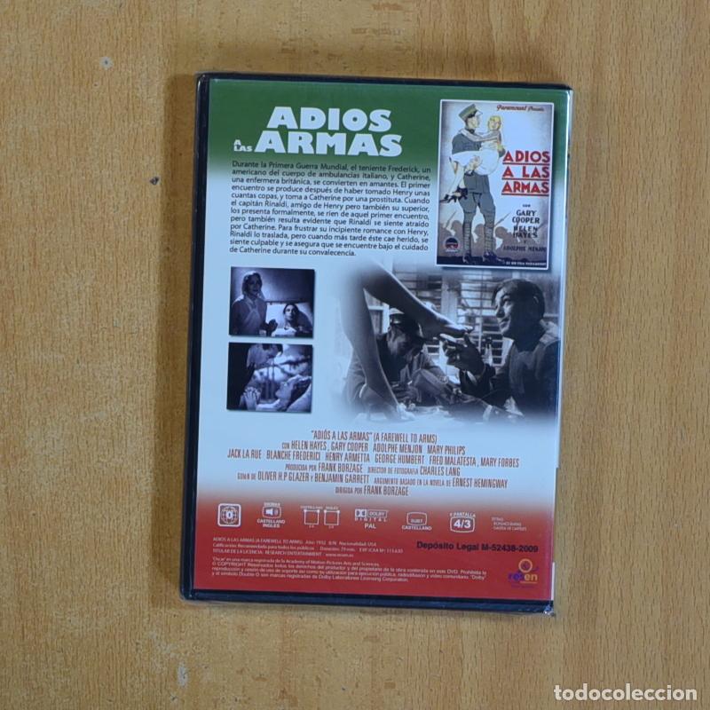 Cine: ADIOS A LAS ARMAS - DVD - Foto 2