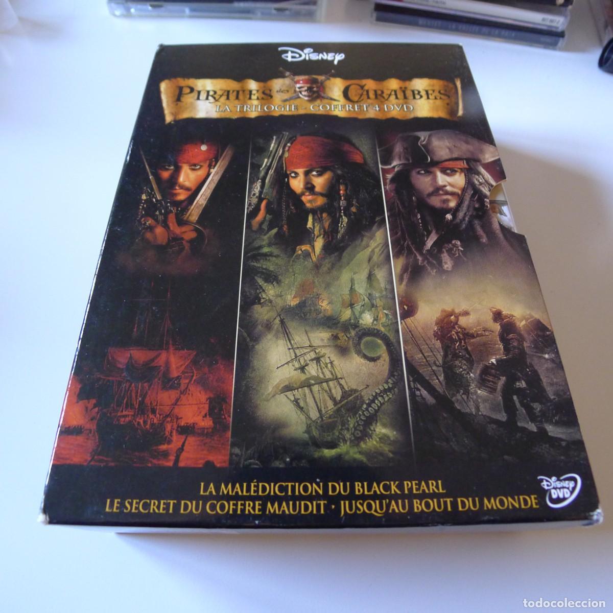Cinema: BOX SET 3DVD PIRATES DES CARAIBES solo frances , ingles