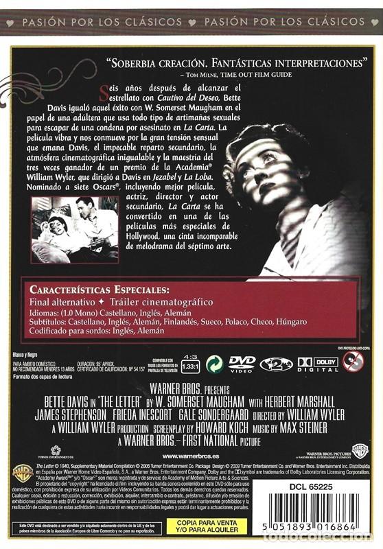 Cine: LA CARTA BETTE DAVIS - Foto 2
