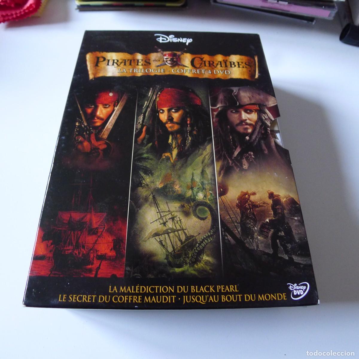 Cinema: BOX SET 3DVD PIRATES DES CARAIBES solo frances , ingles