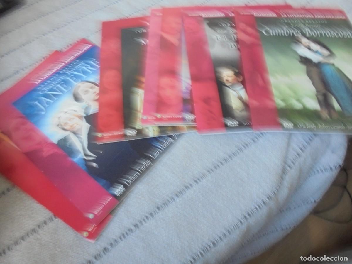 Cin&eacute;ma: LOS GRANDES CLASICOS DE LA LITERATURA ANGLOSAJONA. LOTE DE 7 DVD'S CON 7 MARAVILLOSAS PELICULAS. EST