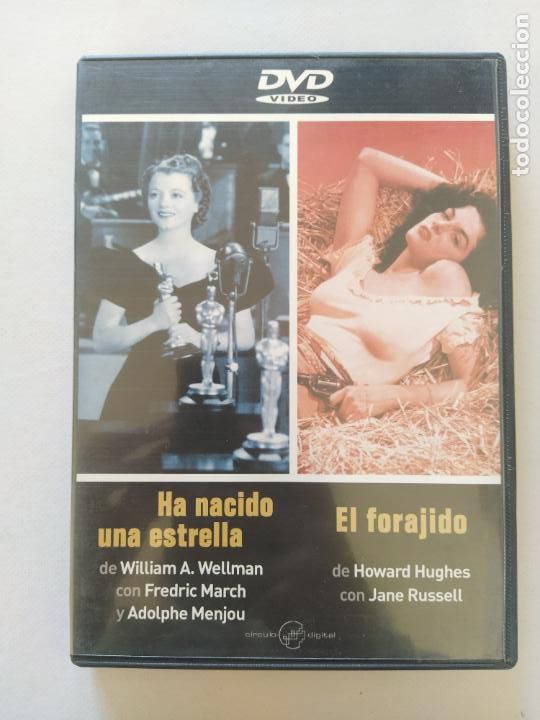 Cinema: DVD HA NACIDO UNA ESTRELLA / EL FORAJIDO (022)