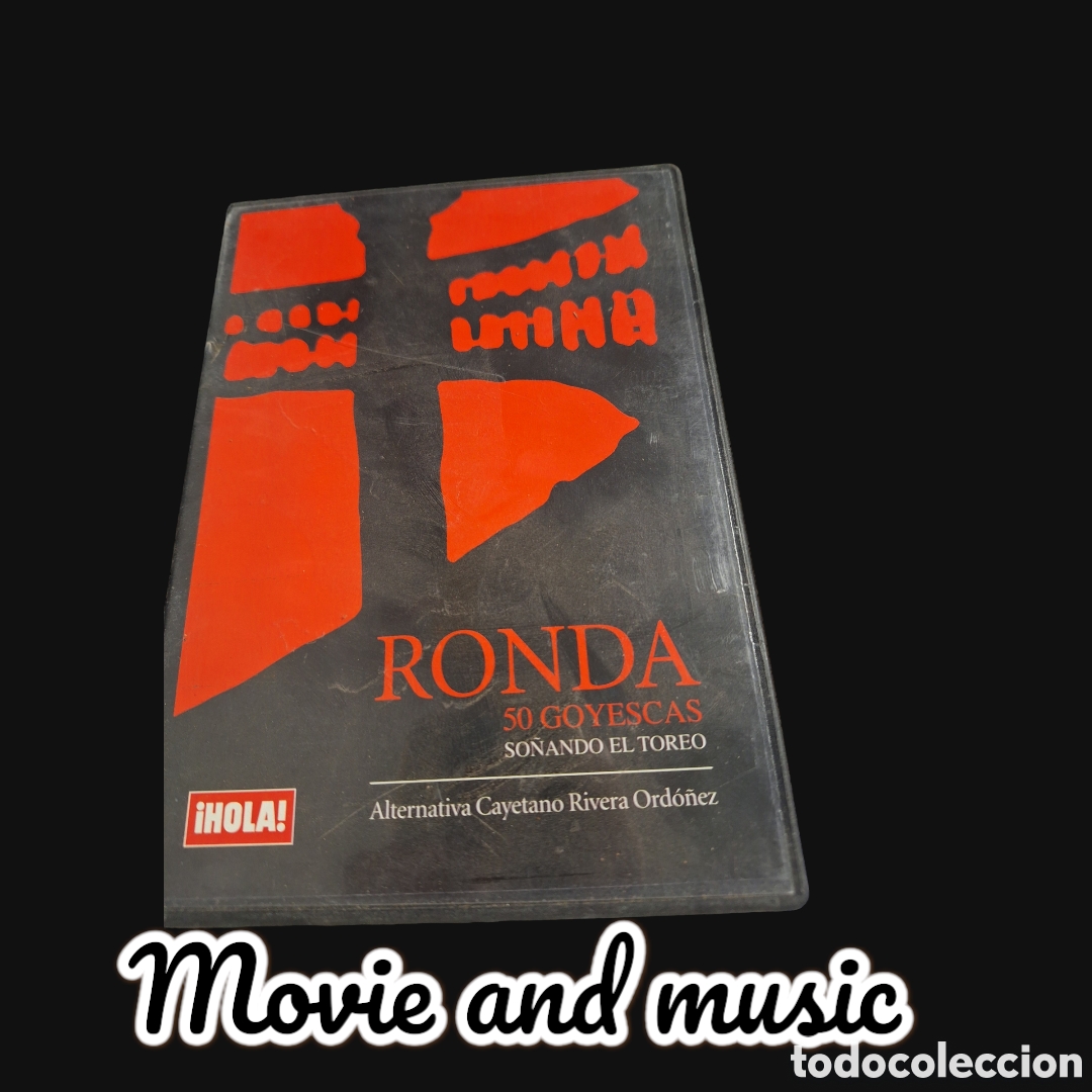 Cinema: DVS36 ronda 50 goyescas alternativa Cayetano rivera DVD TAPA FINA