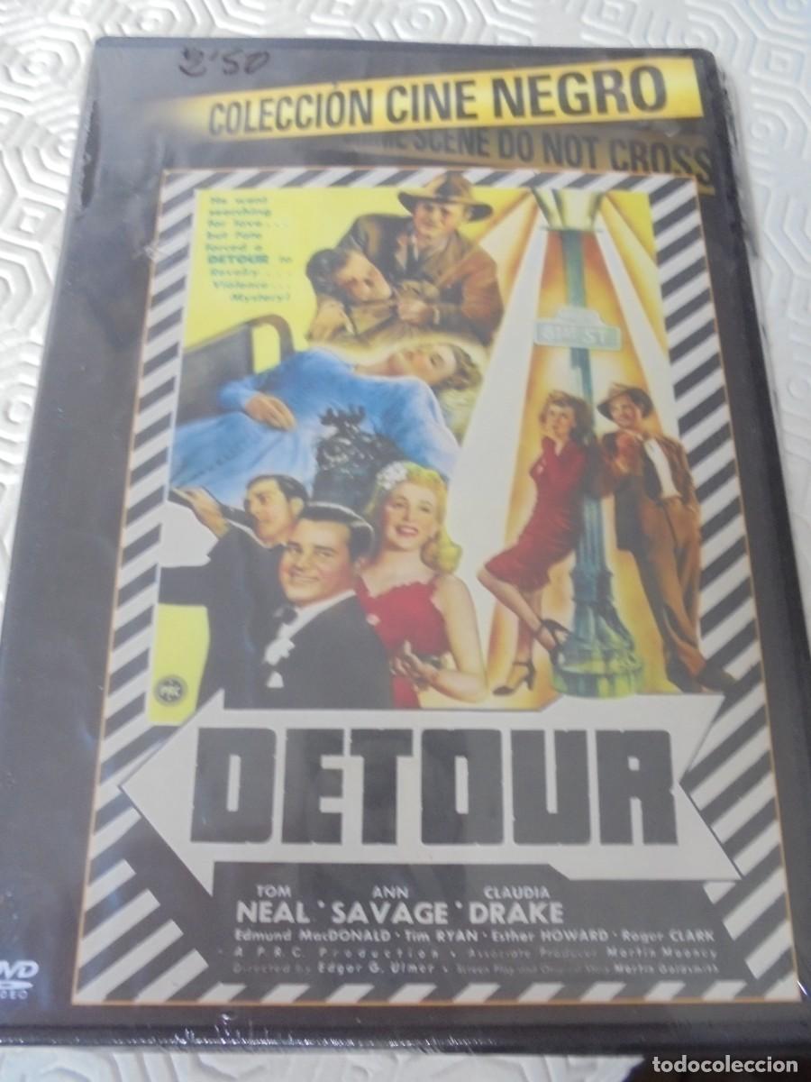 Cin&eacute;ma: DETOUR. DVD DE LA PELICULA. COLECCION CINE NEGRO. ESTUCHE FINO. NUEVO A ESTRENAR.