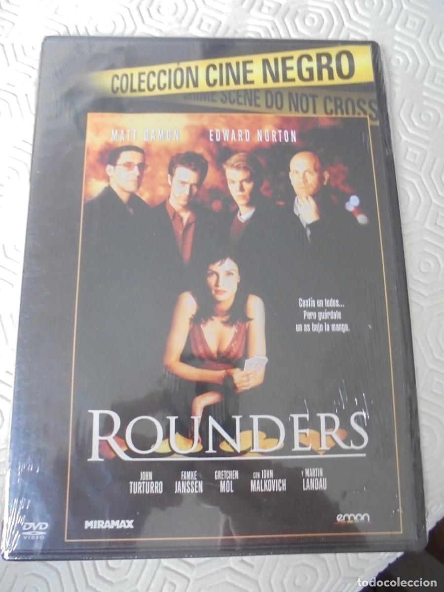 Cin&eacute;ma: ROUNDERS. DVD DE LA PELICULA. COLECCION CINE NEGRO. ESTUCHE FINO. NUEVO A ESTRENAR.
