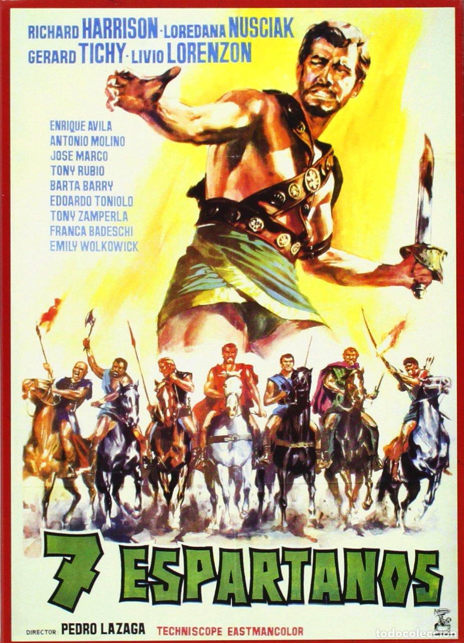 Cine: 7 ESPARTANOS DVD CON FAJA - NUEVO