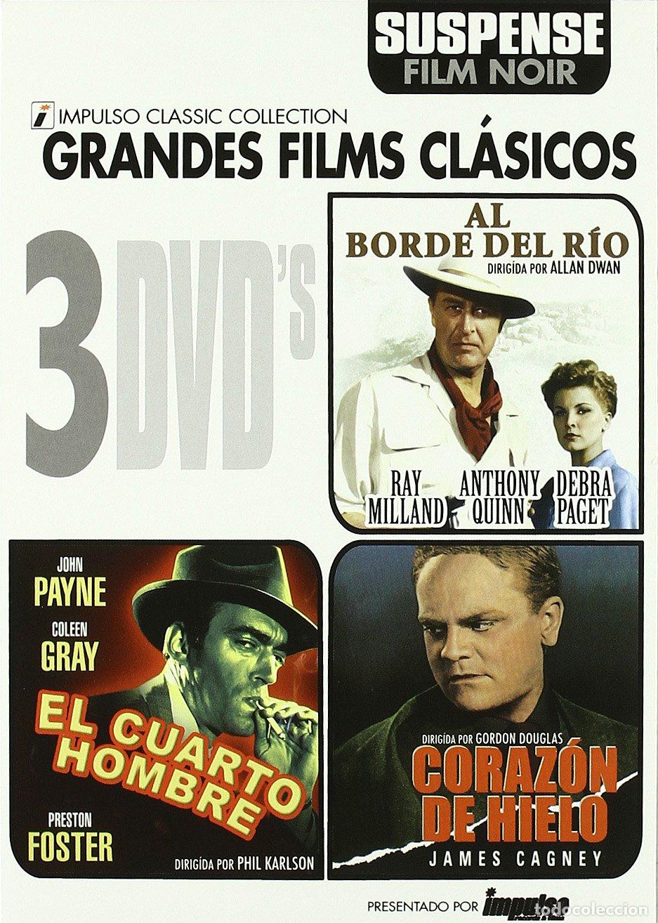 Kino: PACK SUSPENSE FILM NOIR DVD FAJA 3 DVD - NUEVO