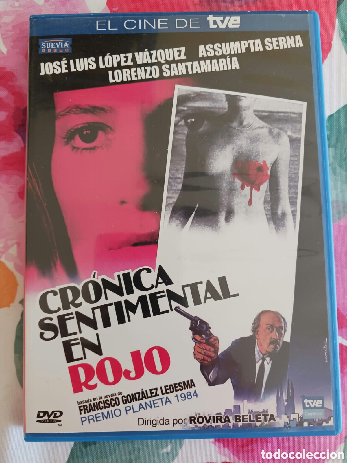 Cine: Cronica sentimental en rojo. dvd. - Foto 1