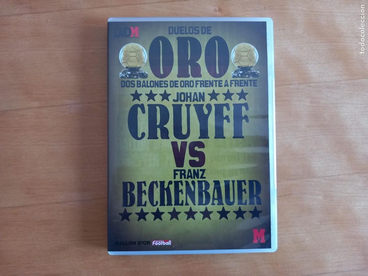 Cine: DVD Marca Duelos de Oro Cruyff y Beckenbauer