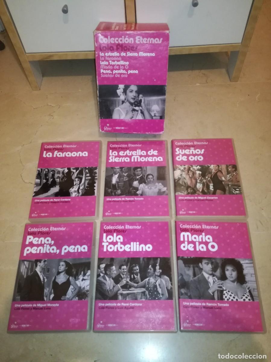 Cine: CAJA CON 6 DVD DE LOLA FLORES-COLECCI&Oacute;N ETERNA-FILMAX / MERCURY FILMS