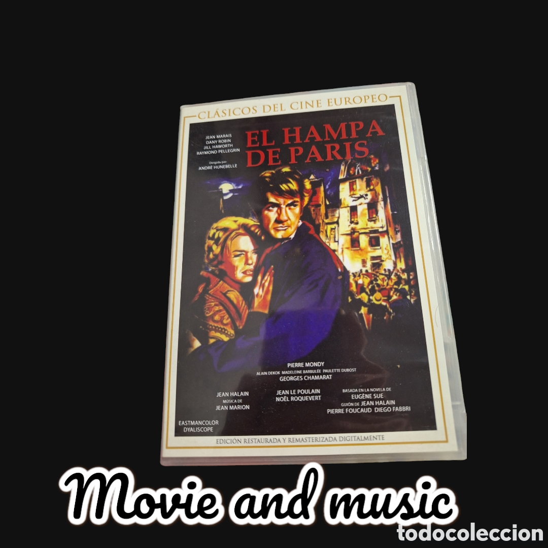 Cinema: S652 el hampa de paris DVD SEGUNDAMANO