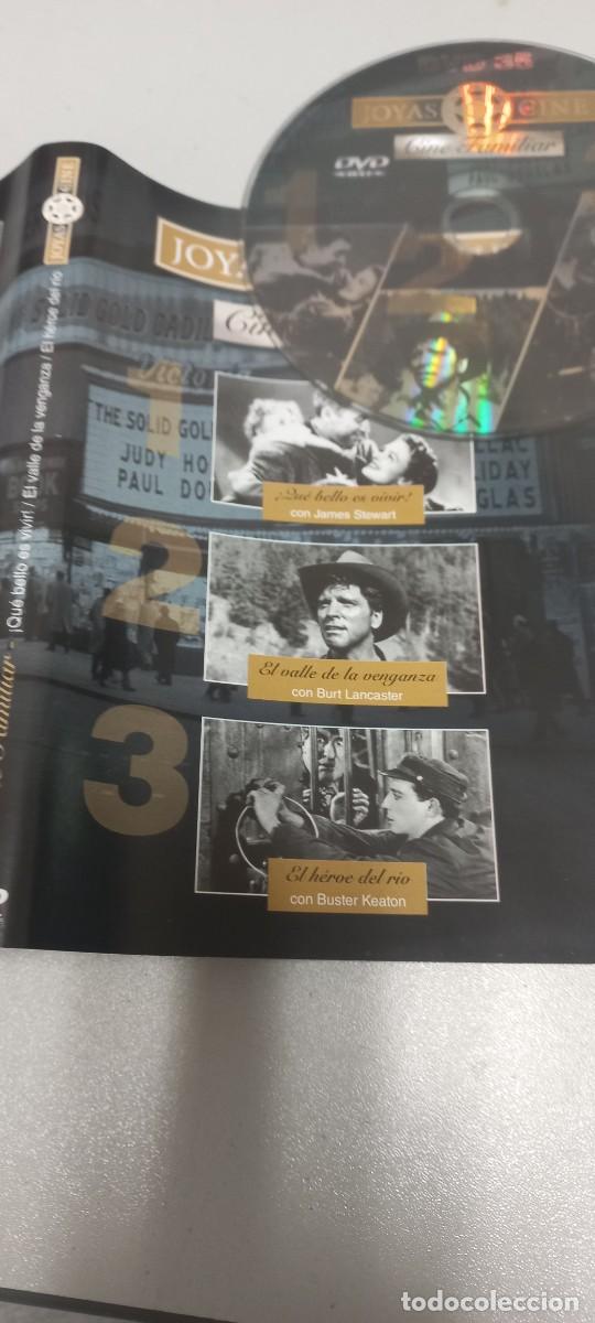 Cine: Pel&iacute;cula DVD - Joyas del cine - Que bello es vivir - El valle de la venganza y El heroe del rio