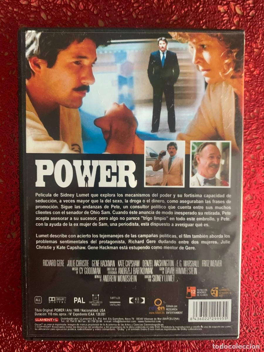 Cine: POWER - DVD pel&iacute;cula - Foto 2