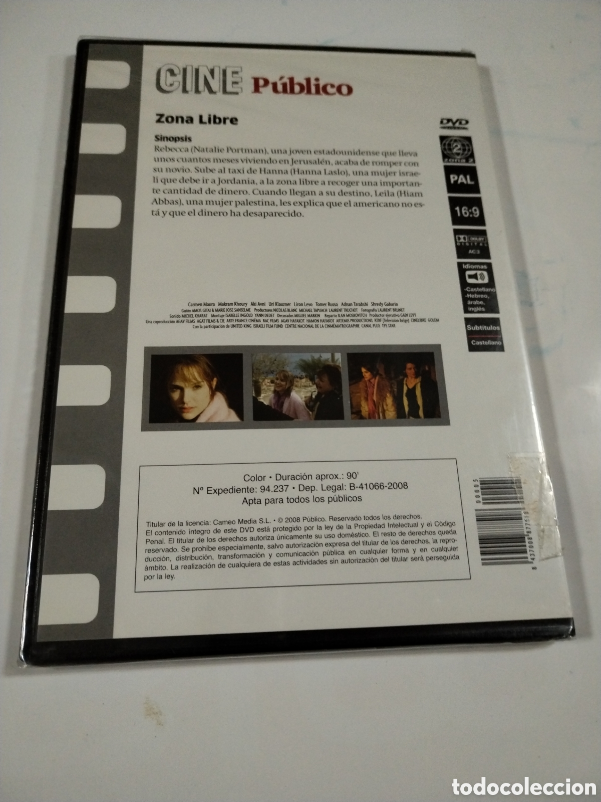 Cine: Zona Libre. PRECINTADO. DVD - Foto 2