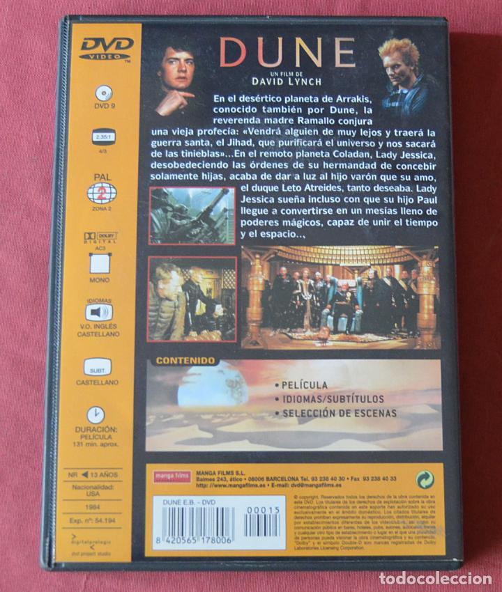 Cine: DUNE - DAVID LYNCH - DVD - Foto 2
