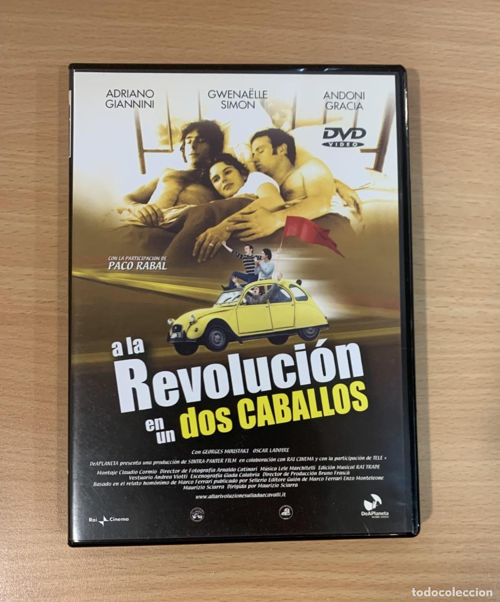 Cine: DVD CINE ROAD MOVIE EUROPEA - A LA REVOLUCI&Oacute;N EN UN DOS CABALLOS (2001)