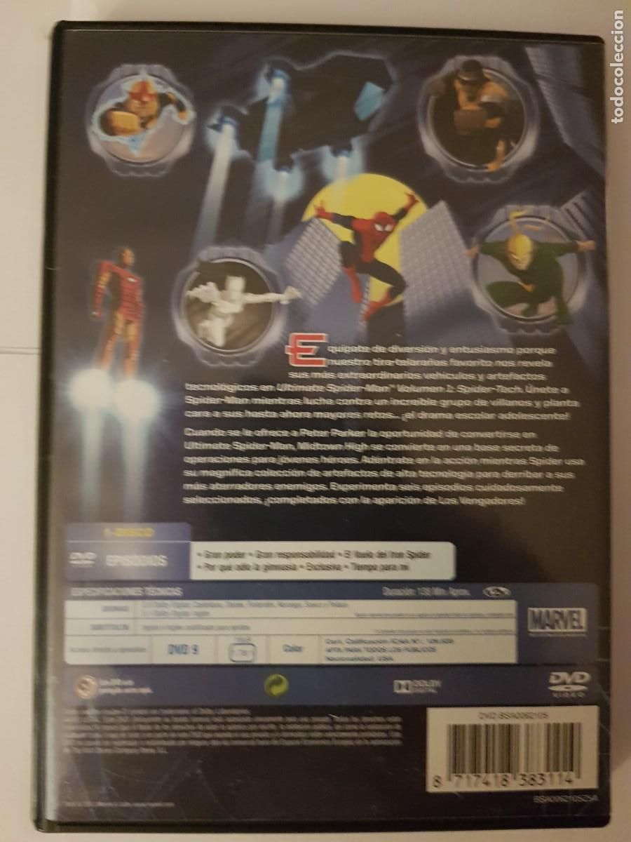 Cine: DVD SPIDERMAN. Marvel - Foto 2