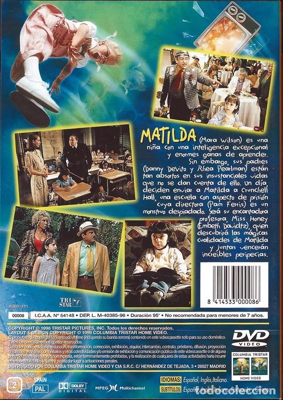 Cine: MATILDA DANNY DEVITO (PRECINTADO) - Foto 2