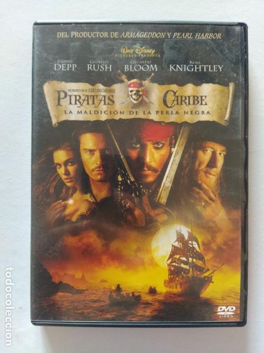 Cine: DVD PIRATAS DEL CARIBE - LA MALDICION DE LA PERLA NEGRA (236)