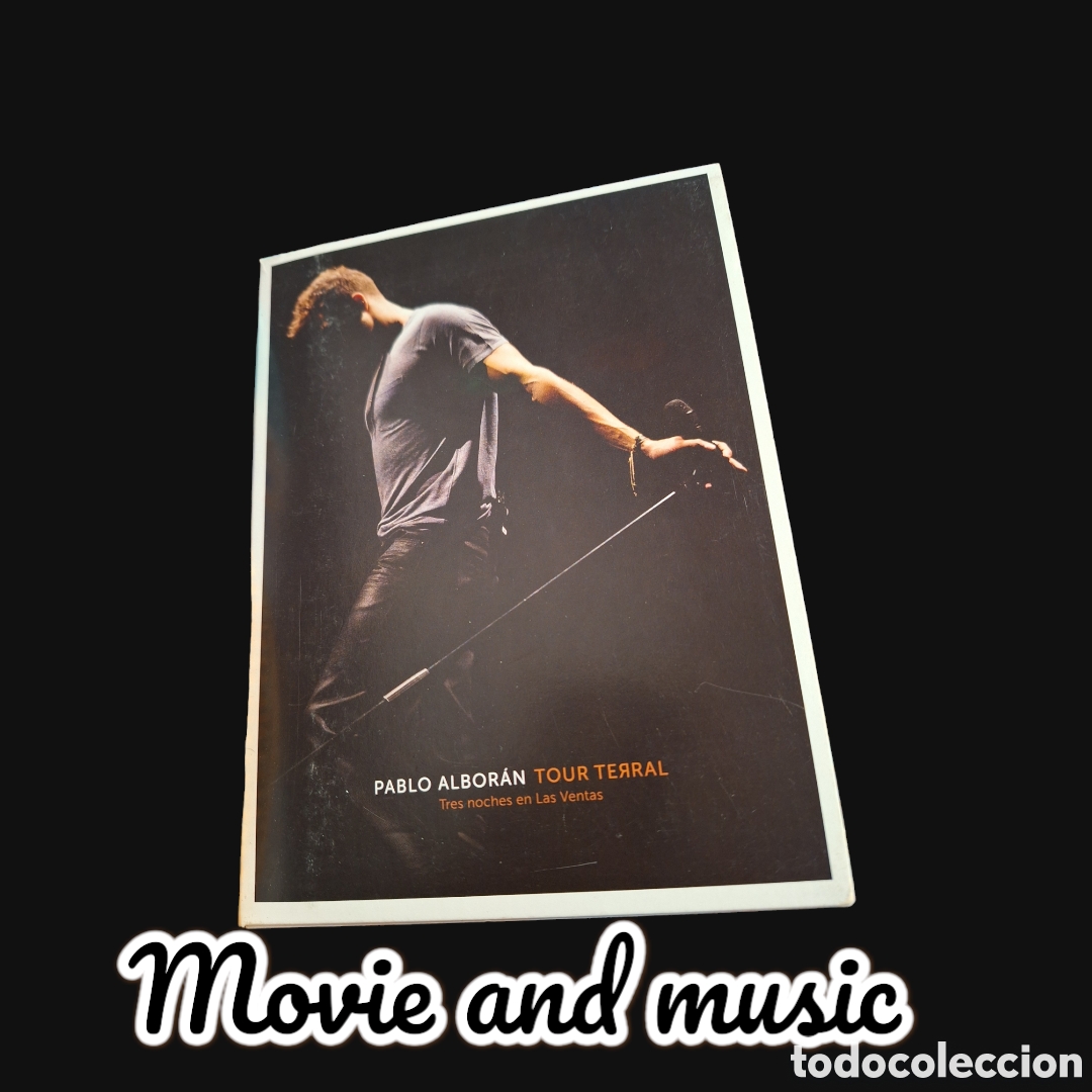 Cinema: S817 Pablo albar&aacute;n tour terral tres noches en las ventas DVD SEGUNDAMANO
