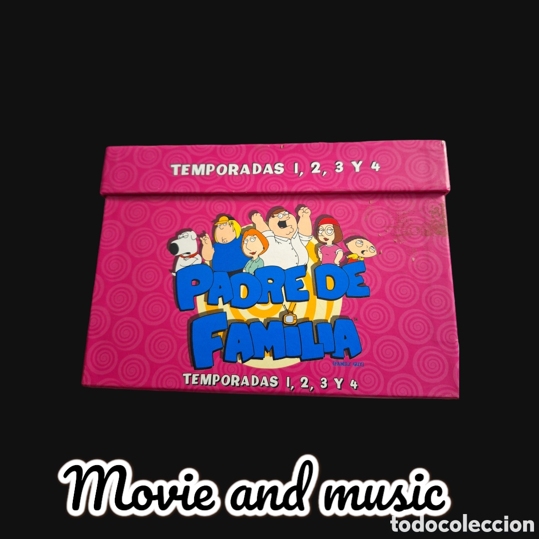 Cinema: S281 pack padre de familia temp. 1 2 3 y 4 DVD SEGUNDAMANO