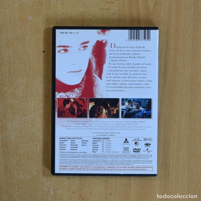 un amore senza fine - un amor sin fin - Acquista Film di cinema in DVD su  todocoleccion