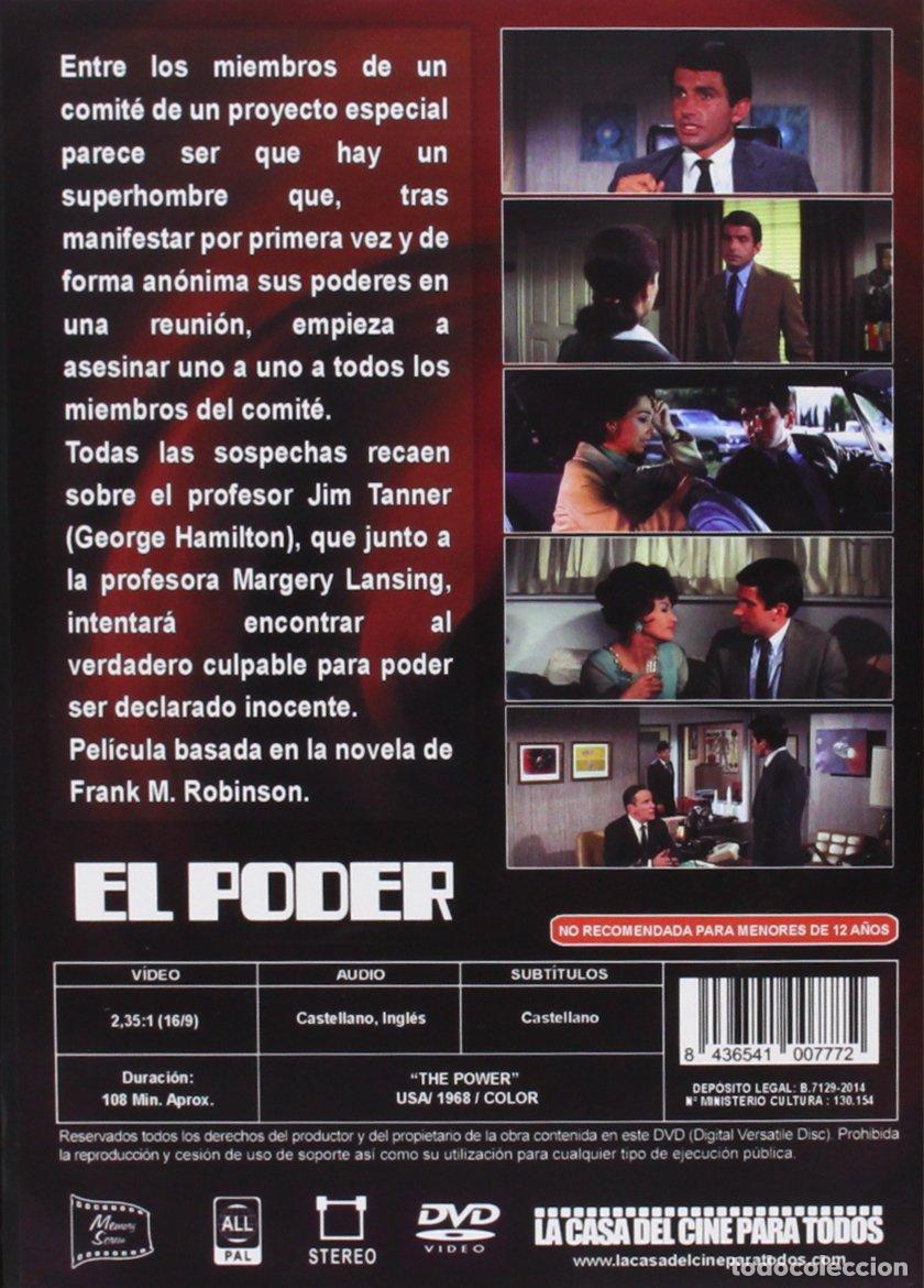 Cine: EL PODER DVD - NUEVO - Foto 2