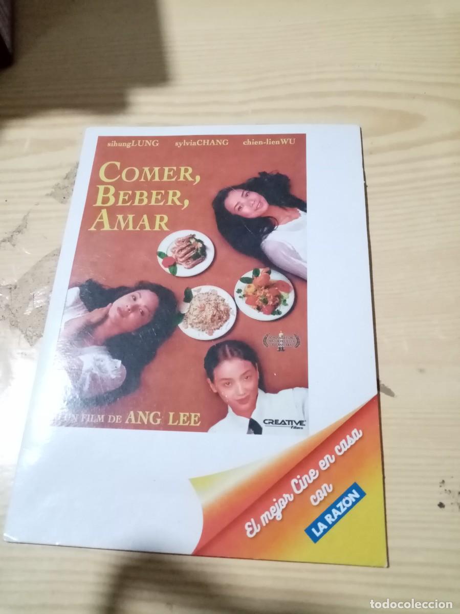 Cine: COMER, BEBER, AMAR. LA RAZON. CARTON. C20DVD - Foto 1