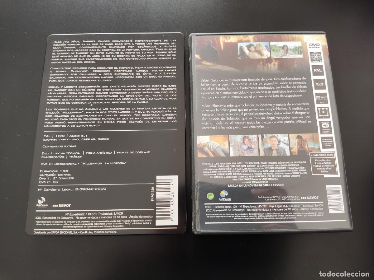 Cine: Millennium 1 y 2 - DVD - Foto 3