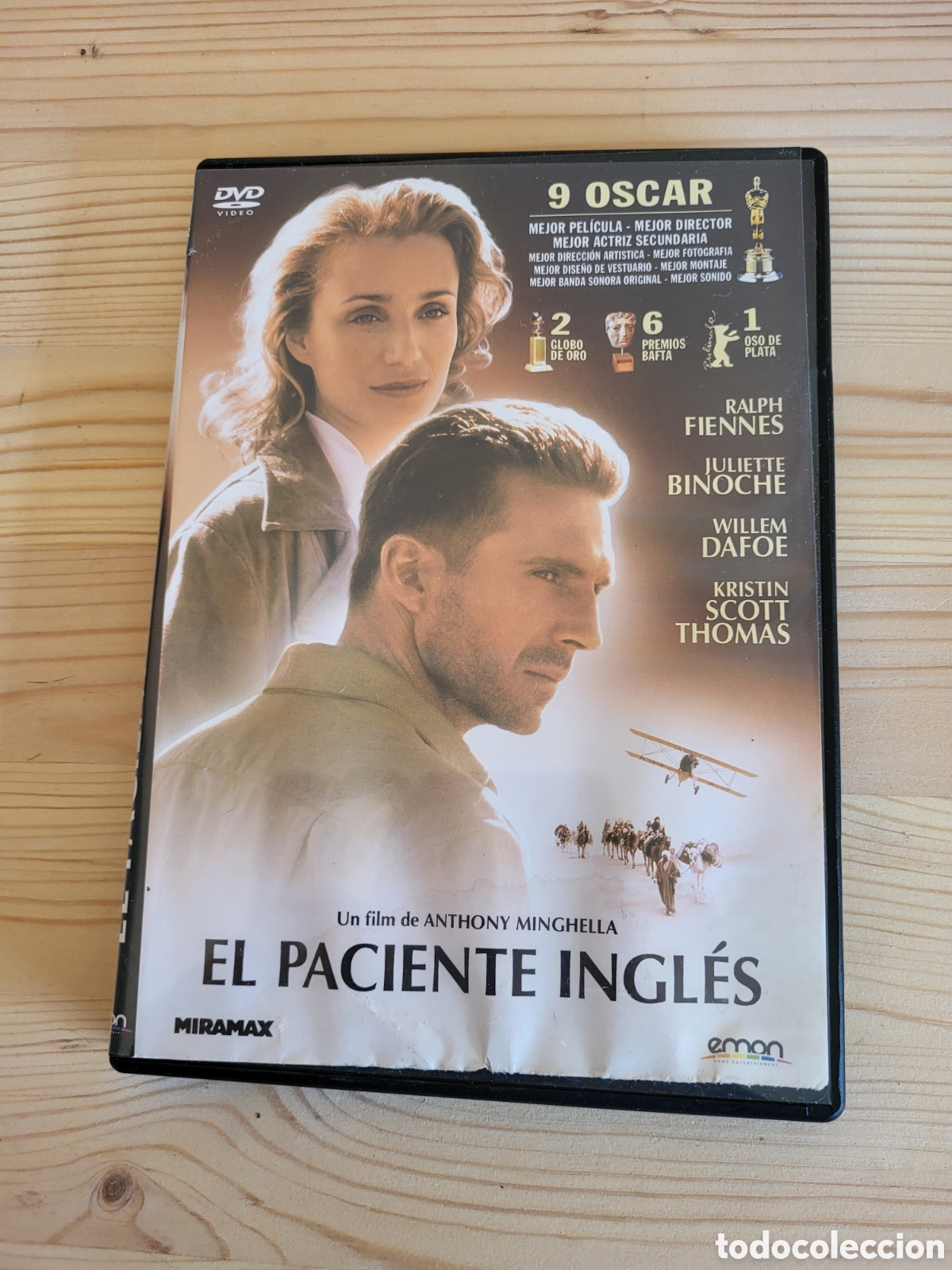 Cine: El paciente ingles/DVD - Foto 1