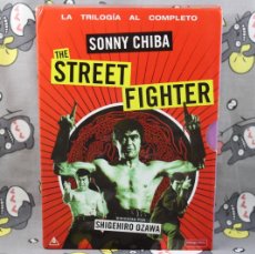 Cine: PACK DVD SHIGEHIRO OZAWA SONNY CHIBA TRILOGIA THE STREET FIGHTER MUY BUEN ESTADO