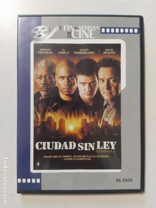 Cinema: DVD CIUDAD SIN LEY - MORGAN FREEMAN - CAJA SLIM (291)