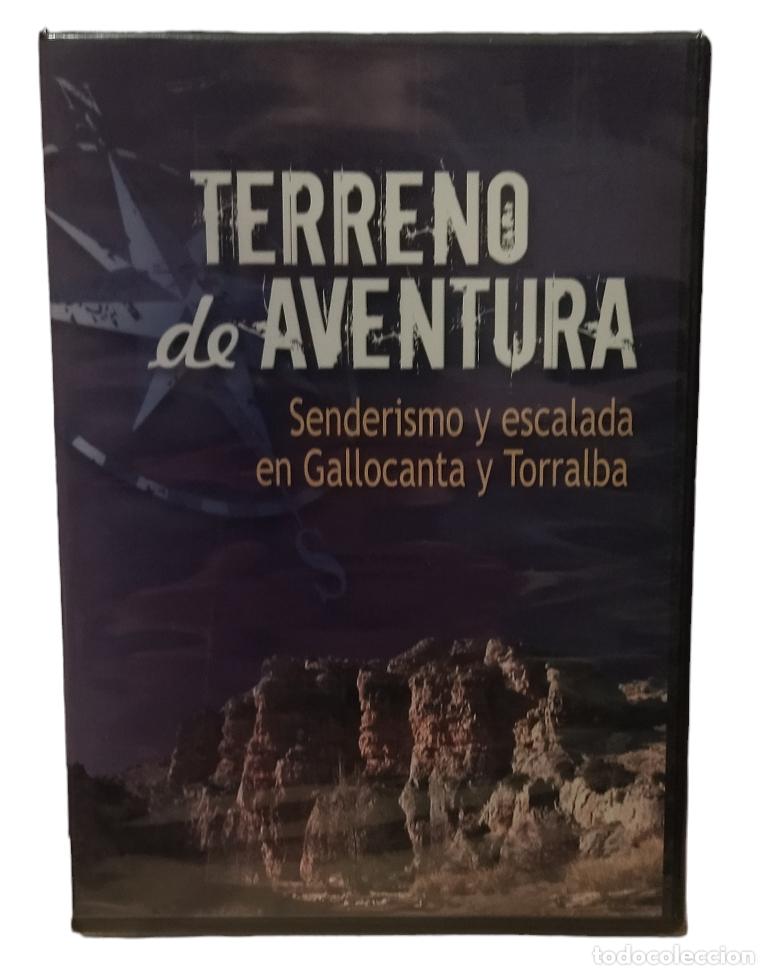 Cine: DVD TERRENO DE AVENTURA - SENDERISMO Y ESCALADA EN GALLOCANTA Y TORRALBA. NUEVO Y PRECINTADO.