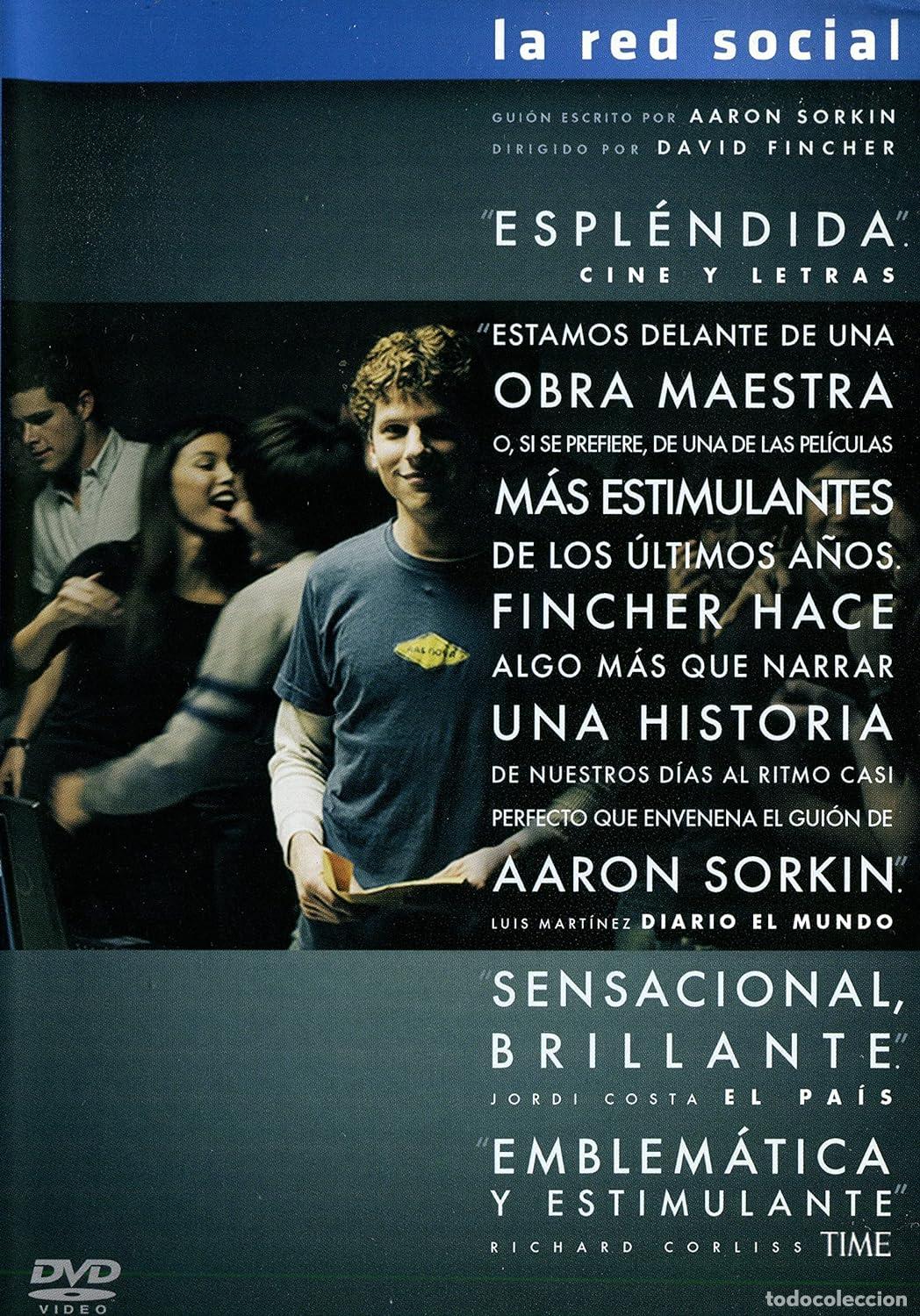 Kino: LA RED SOCIAL DVD - NUEVO