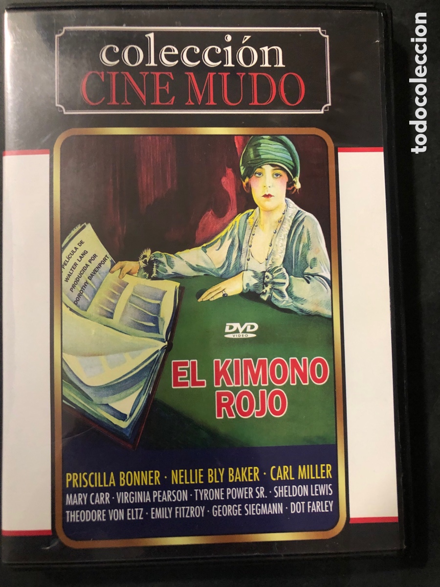 Cine: Dvd colecci&oacute;n cine mudo el kimono rojo priscilla bonner