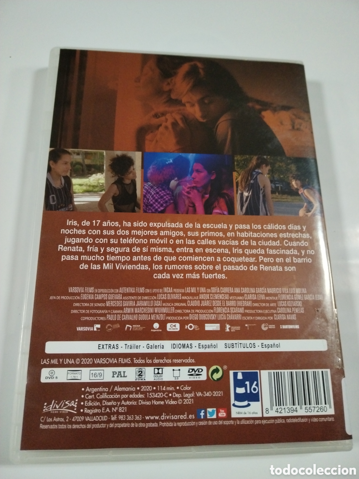 Cine: Las mil y una. Sofia Cabrera. DVD. MU - Foto 2